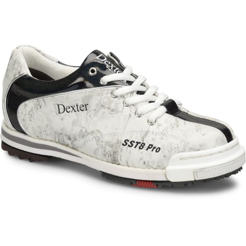 SST 8 Pro Black/Marble Iridescent Women's Bowling Shoes (DISCO)
