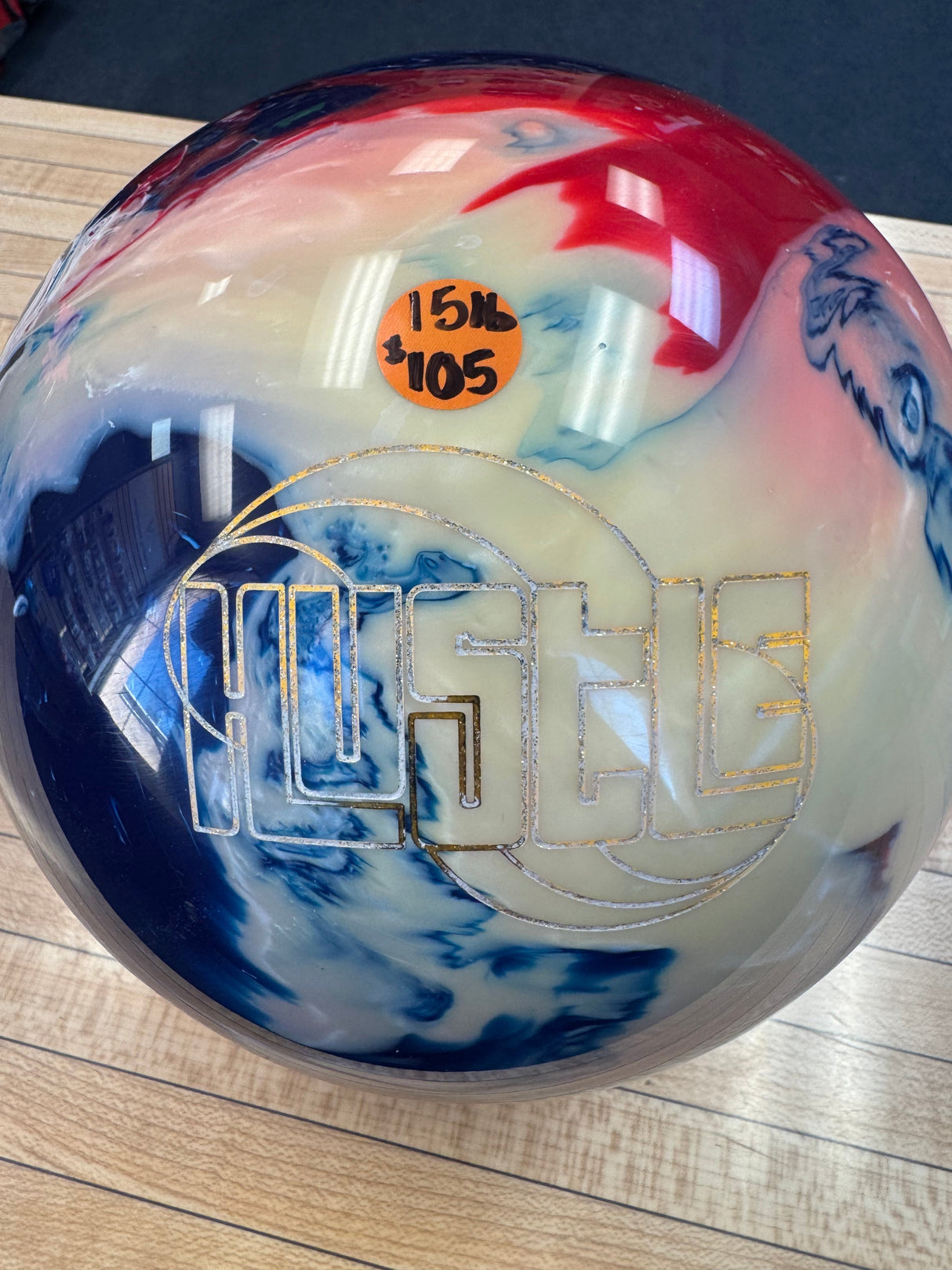 (Used) Hustle USA 15lb #A008