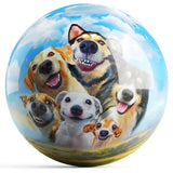 Dogs Selfie Bowling Ball