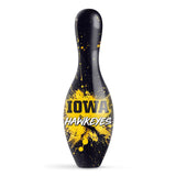 NCAA Splash Bowling Pin - University of Iowa