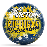 NCAA Paint Splash Ball - University of Michigan