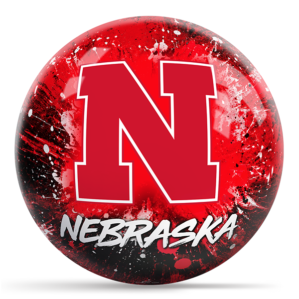 NCAA Paint Splash Ball - University of Nebraska