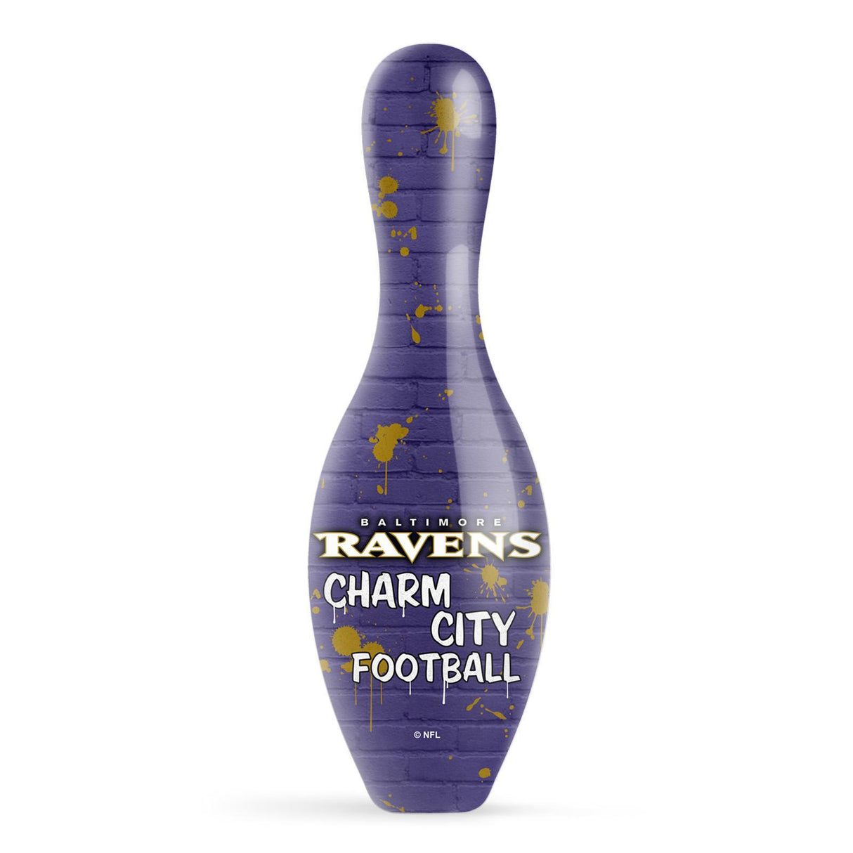 NFL Graffiti Wall Pin - Baltimore Ravens