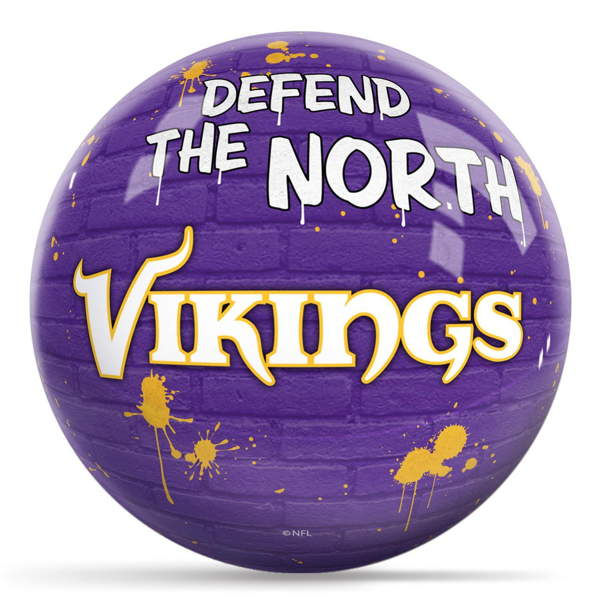 NFL Graffiti Wall Ball - Minnesota Vikings