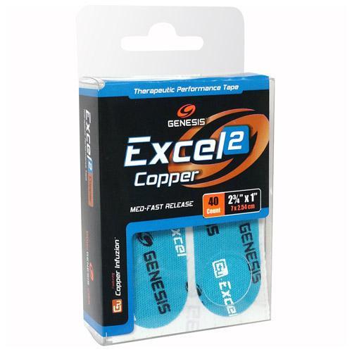 Genesis Excel Copper Performance Tape Pre Cut - Blue