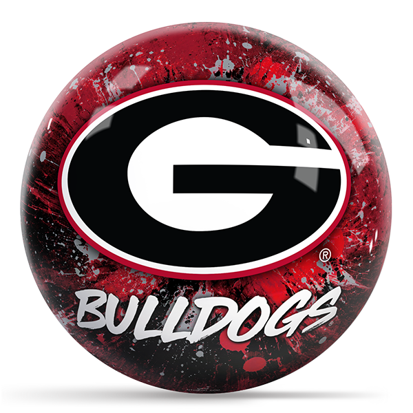 NCAA Paint Splash Ball - University of Georgia