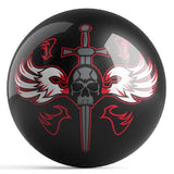 Skull Dagger Bowling Ball