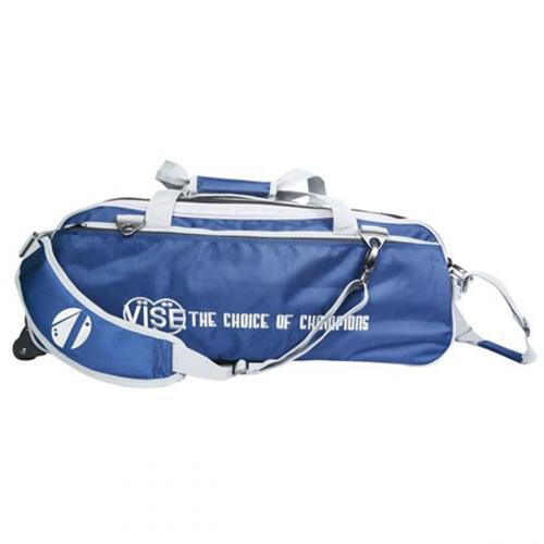 Vise 3 Ball Clear Top Tote Roller Navy/Silver