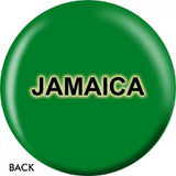 Jamaican Flag Bowling Ball