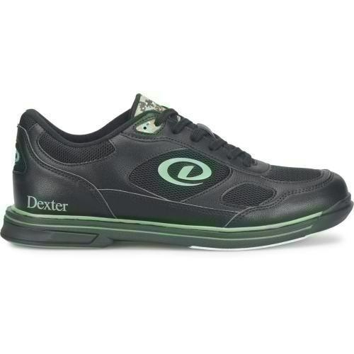 Randy Black/Camo Green Men's Bowling Shoes