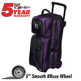 Konvoy 3 Ball Roller Black/Purple
