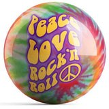 Peace, Love, Rock 'n Roll Bowling Ball