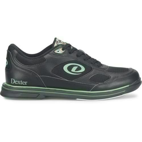 Randy Black/Camo Green Men's Bowling Shoes