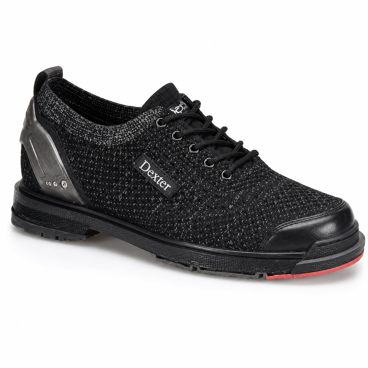 The 9 Knit ST Black/Silver Women's Bowling Shoes