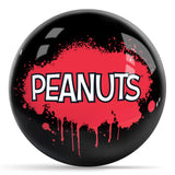 Peanuts Snoopy Graffiti Pattern Bowling Ball