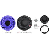 Switch Grip NX Black Inner Sleeve w/Urethane Solid Black 1-1/4