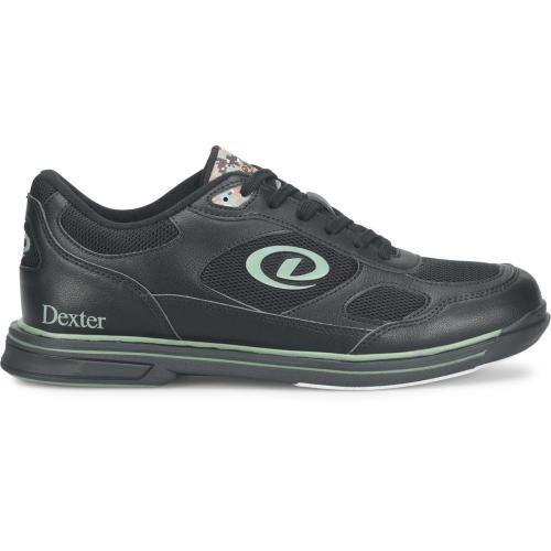 Randy Black/Camo Green Men's Bowling Shoes