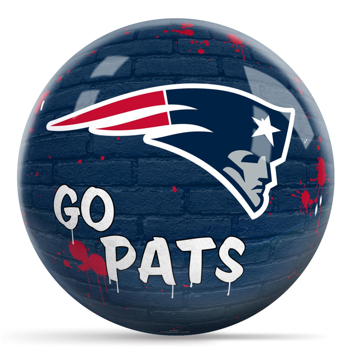 NFL Graffiti Wall Ball - New England Patriots