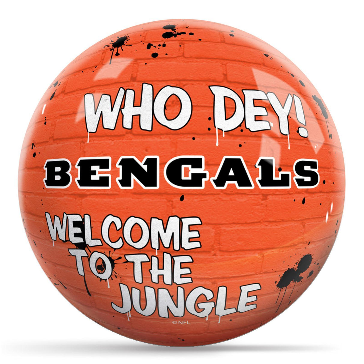 NFL Graffiti Wall Ball - Cincinnati Bengals