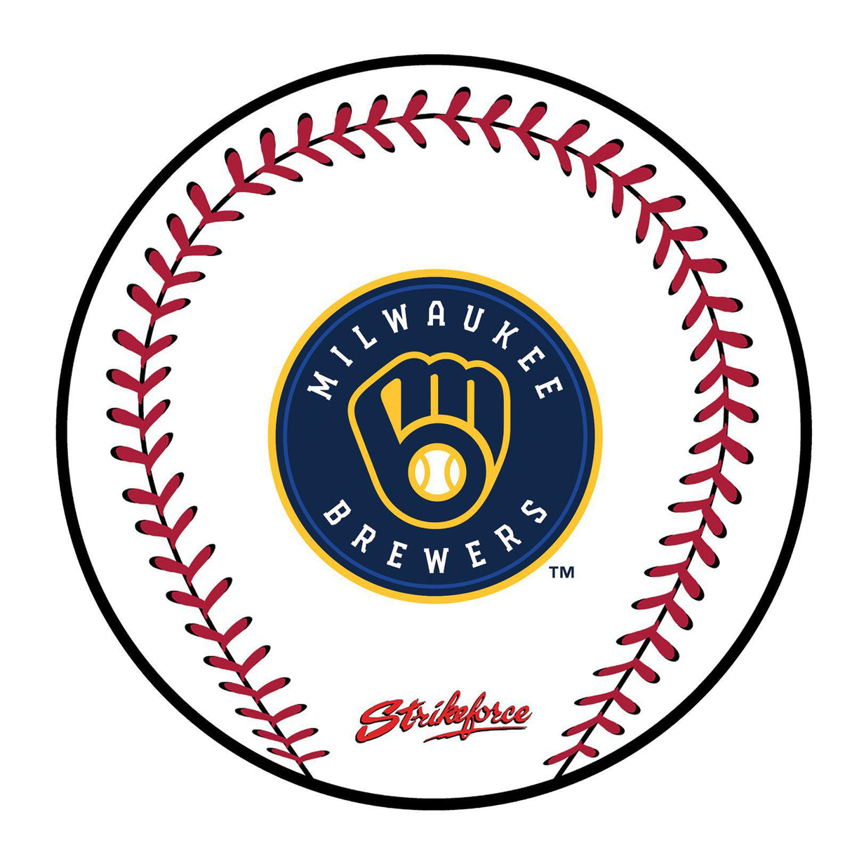 MLB Polyester - Milwaukee Brewers Baseball