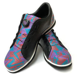 Kaizen Teal/Red/Purple Unisex Bowling Shoes