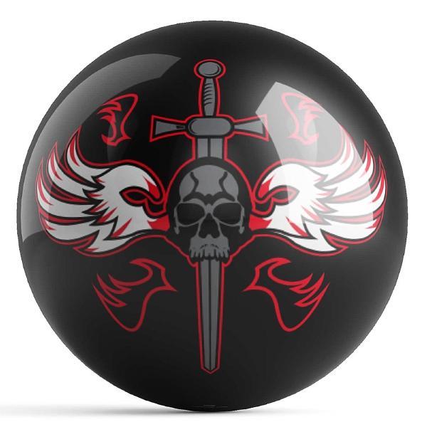 Skull Dagger Bowling Ball