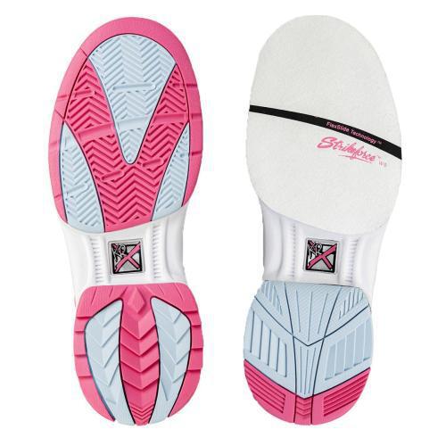 Starr Black/Pink/Blue Right Handed Women's Bowling Shoes