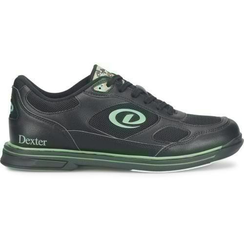 Randy Black/Camo Green Men's Bowling Shoes